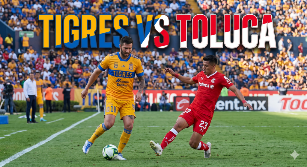 Tigres vs Toluca