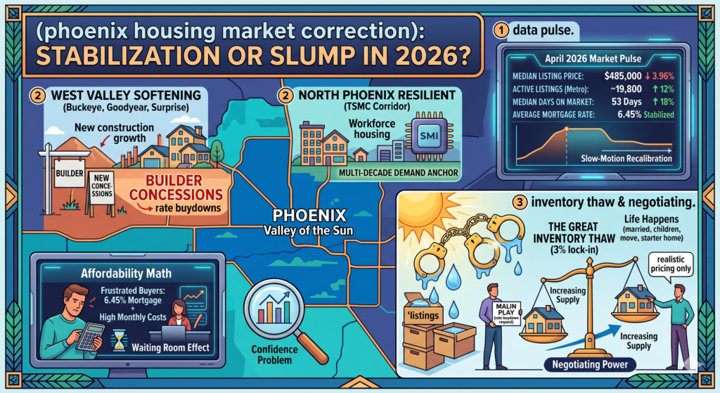 phoenix housing market correction