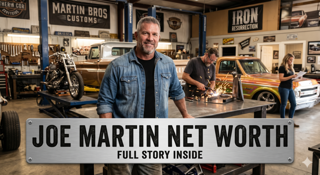 Joe Martin Net Worth: Exploring the Iron Resurrection Star’s Wealth Joe Martin Net Worth: Exploring the Iron Resurrection Star's Wealth