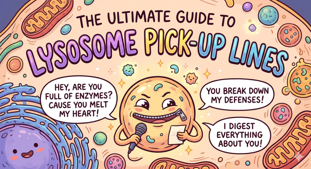 The Ultimate Guide to Lysosome Pick-Up Lines: Science Humor That Pops