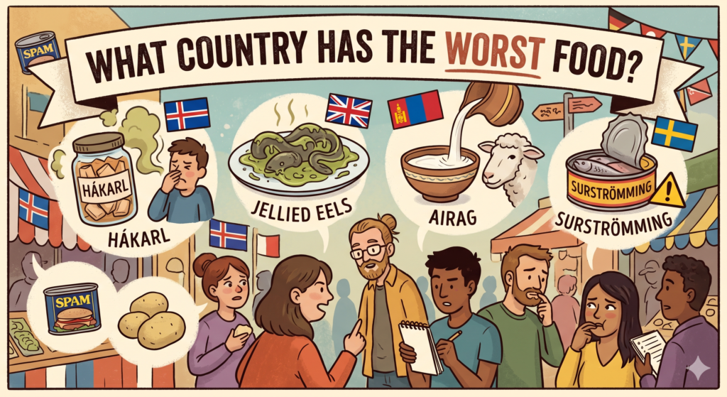 The Great Culinary Debate: What Country Has the Worst Food? The Great Culinary Debate: What Country Has the Worst Food?
